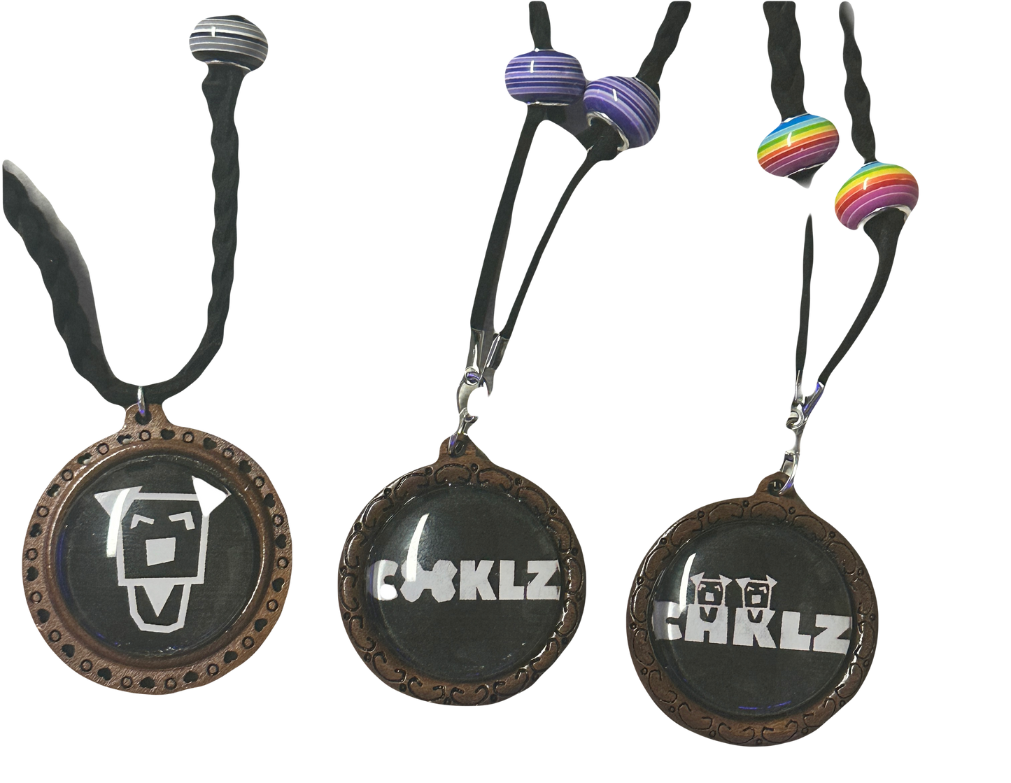 Bling: Hand Made Custom Braided & Beaded Necklace