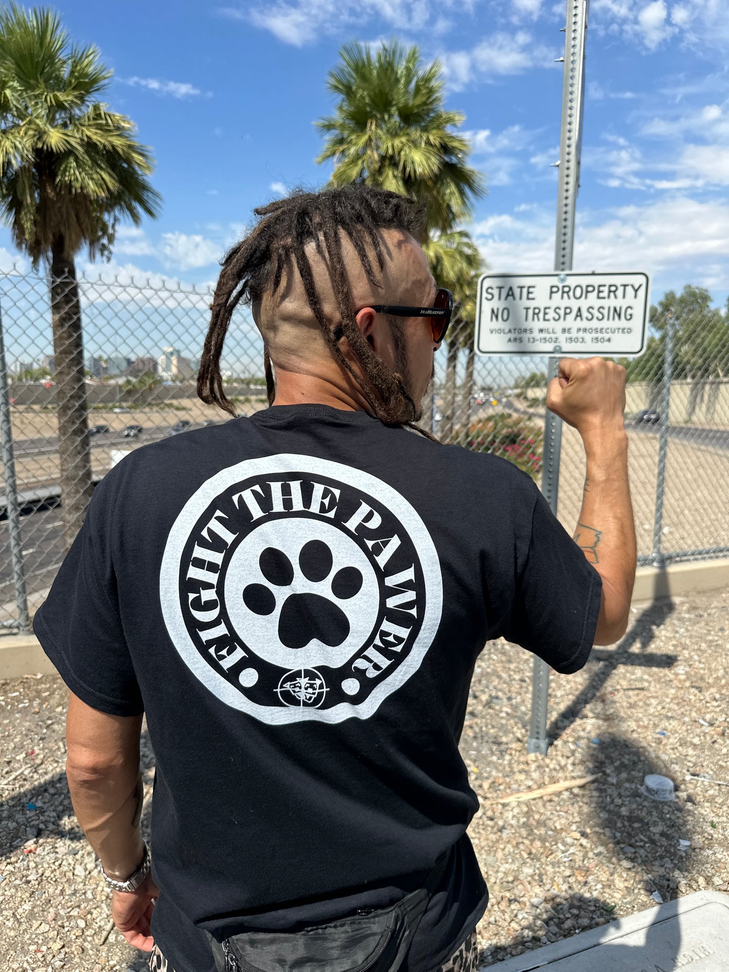 Apparel: FIGHT THE PAWER limited Unisex T-Shirt