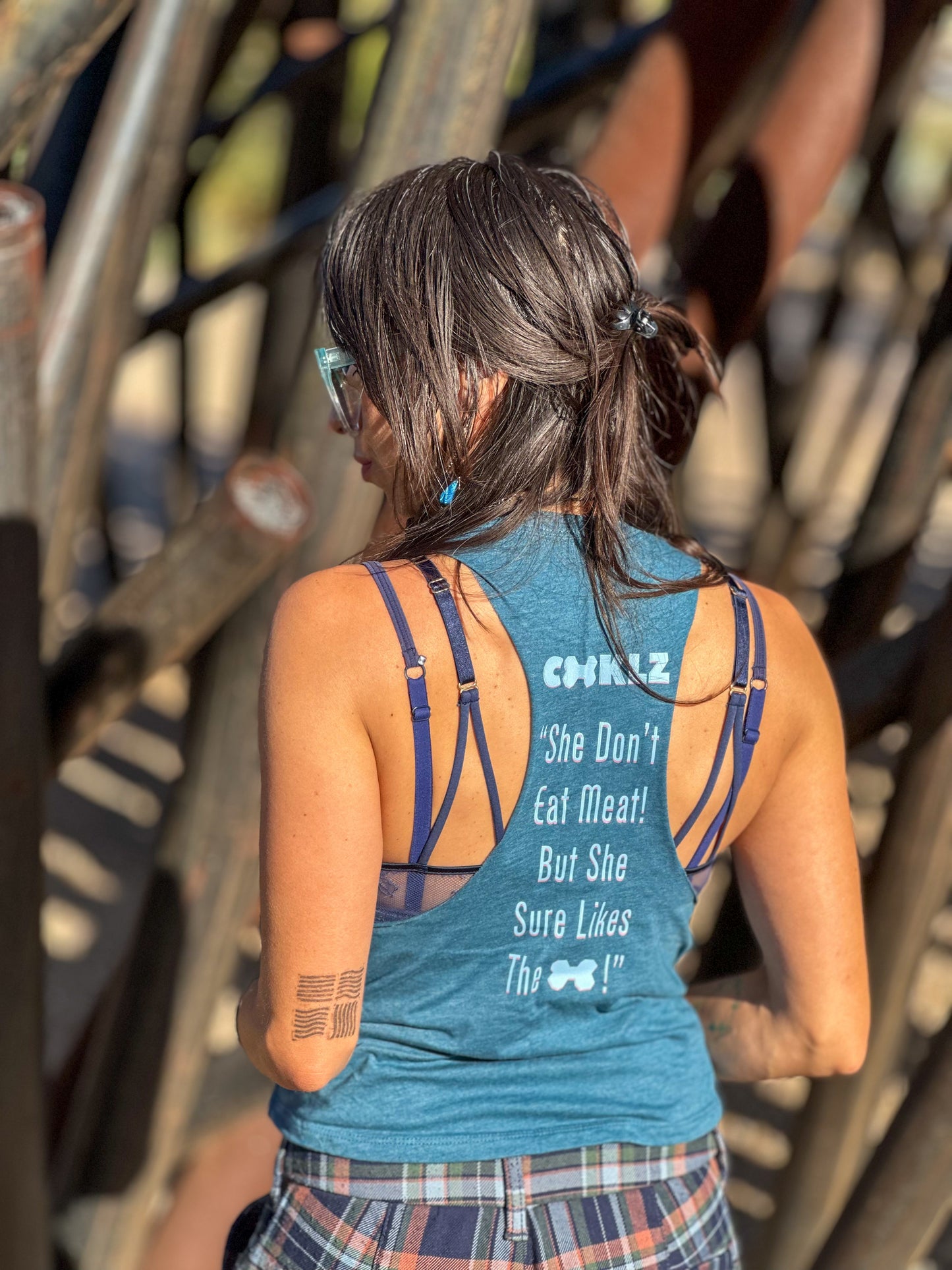 Apparel: Paw Prints Women's Racerback Tank Top