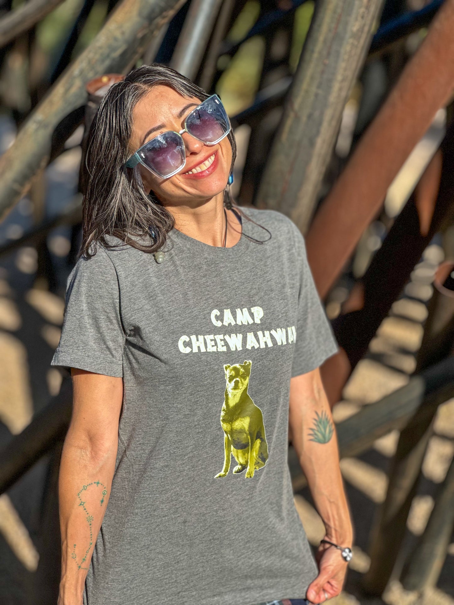 Apparel: CAMP CHEEWAHWAH Unisex T-Shirt